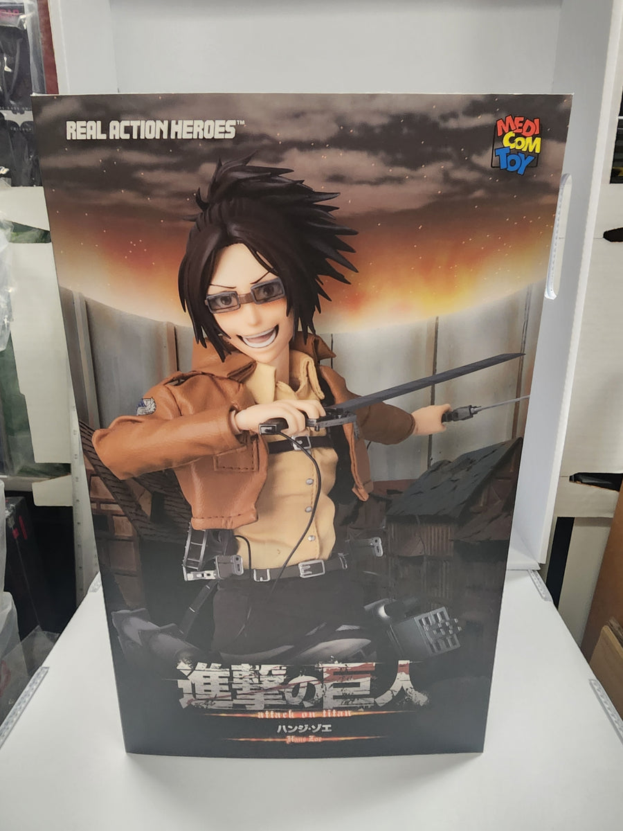 MEDICOM REAL ACTION HEROES ATTACK ON TITAN HANJI ZOE 1/6 SCALE
