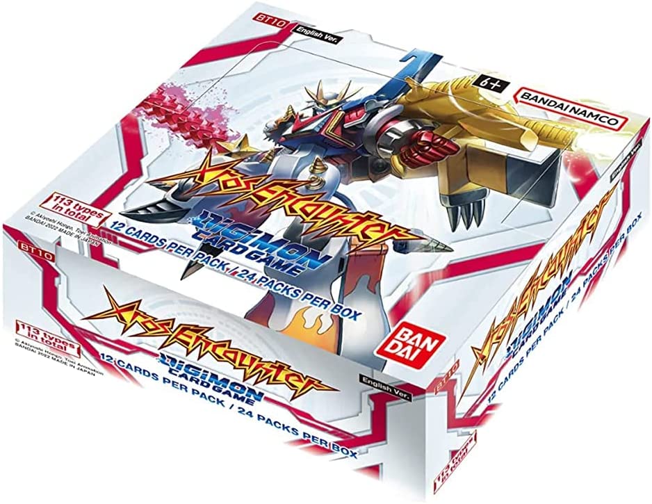 DIGIMON CARD GAME: XROS ENCOUNTER BT10 BOOSTER BOX/ PACK – Cards and Comics  Central