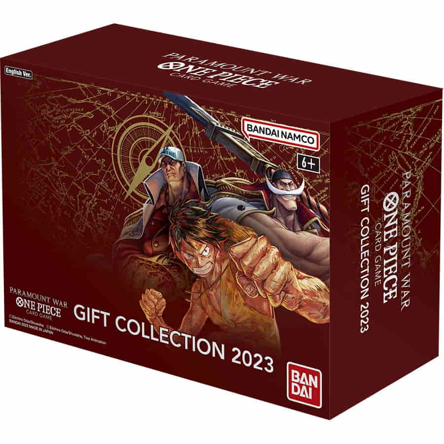 ONE PIECE TCG PARAMOUNT WAR GIFT BOX 2023 GC-01 Cards and Comics Central ONE PIECE TCG PARAMOUNT WAR GIFT BOX 2023 GC-01 Cards and Comics Central