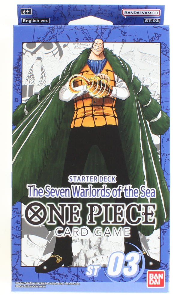 ONE PIECE TCG SEVEN WARLORDS OF THE SEA STARTER DECK