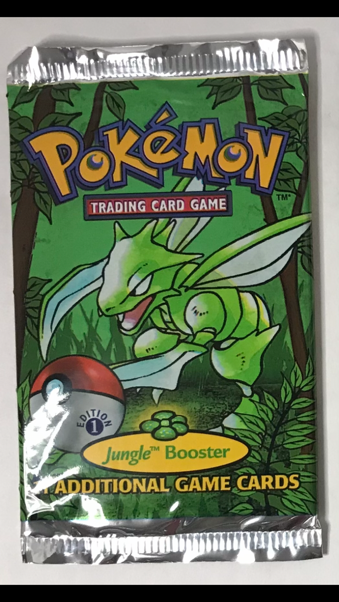 Pokemon 1st Edition Jungle Booster Pack – Cards and Comics Central