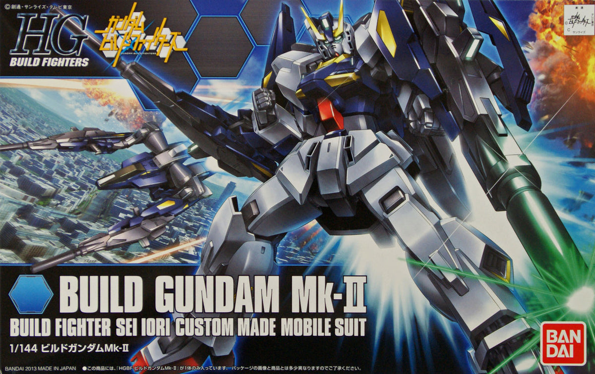 BANDAI HG BUILD FIGHTERS BUILD GUNDAM MK-II MOBILE SUIT – Cards