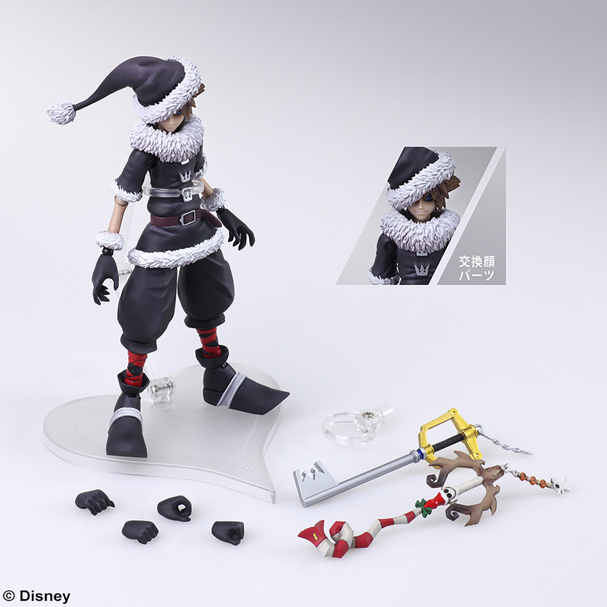 Bring Arts Kingdom Heart II: Sora Christmas Town ver – Cards and