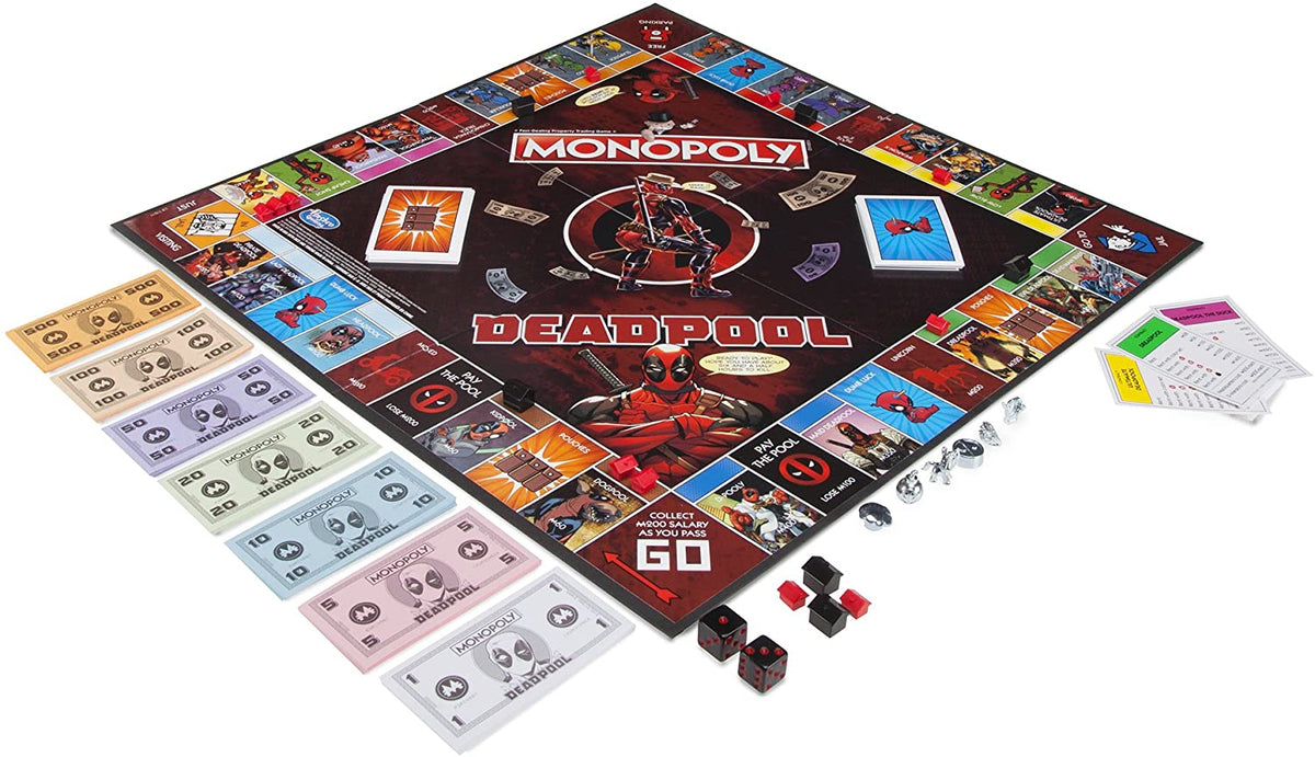 Marvel Deadpool Monopoly Board Game hot 2017: New