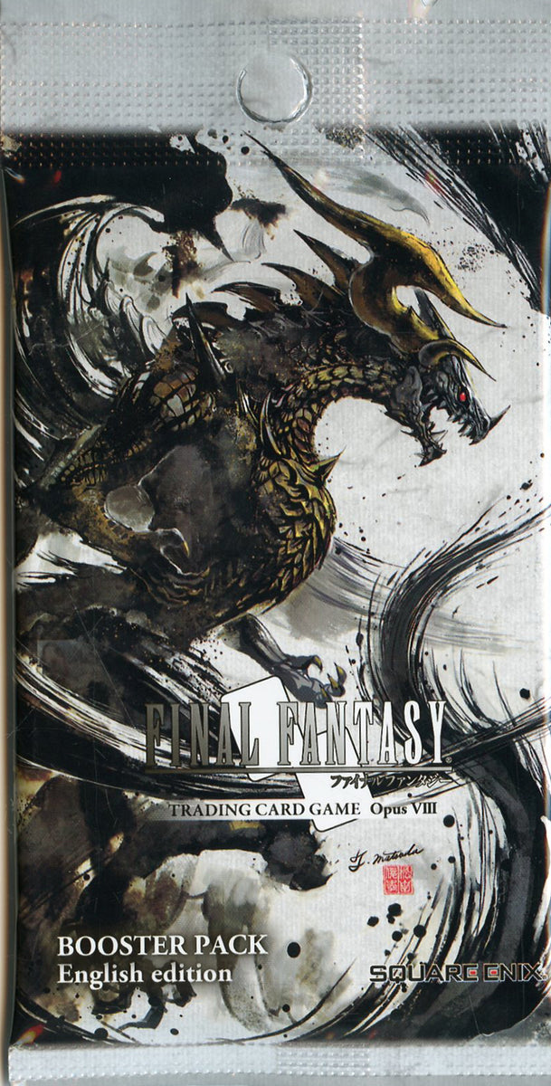 FINAL FANTASY TRADING CARD GAME OPUS VIII BOOSTER PACK FINAL FANTASY TRADING CARD GAME OPUS VIII BOOSTER PACK
