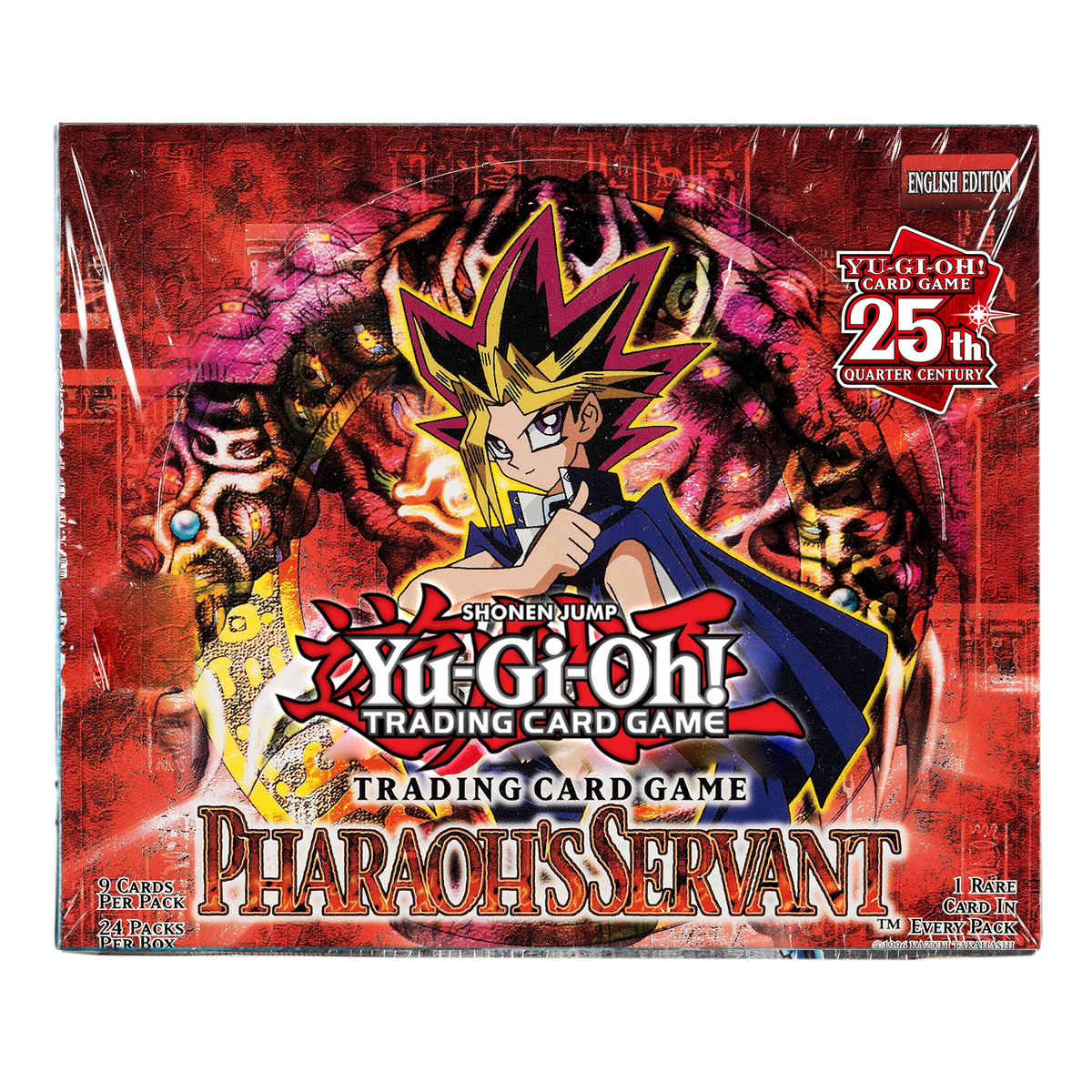 pharaoh's servant booster box card list YU-GI-OH! PHAROAH'S SERVANT 25TH ANNIVERSARY – Cards and Comics Central