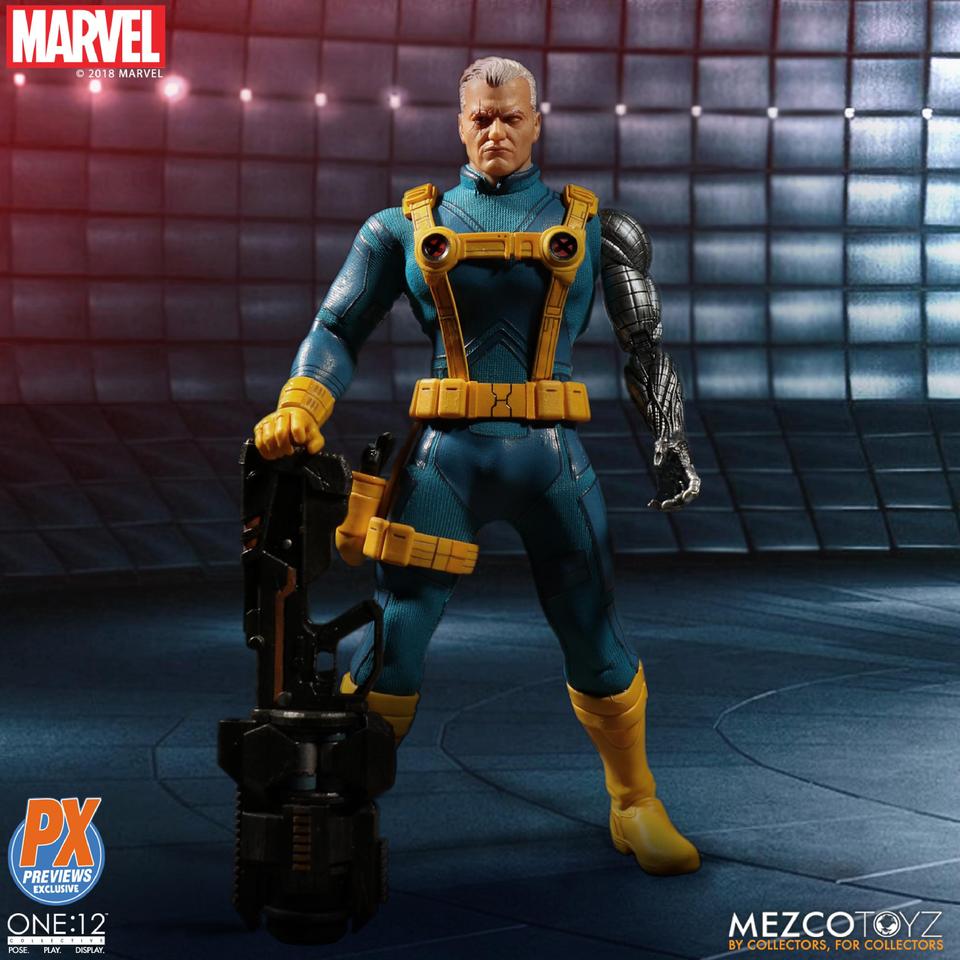 MEZCO TOYZ ONE:12 MARVEL CABLE PX EXCLUSIVE – Cards and Comics Central