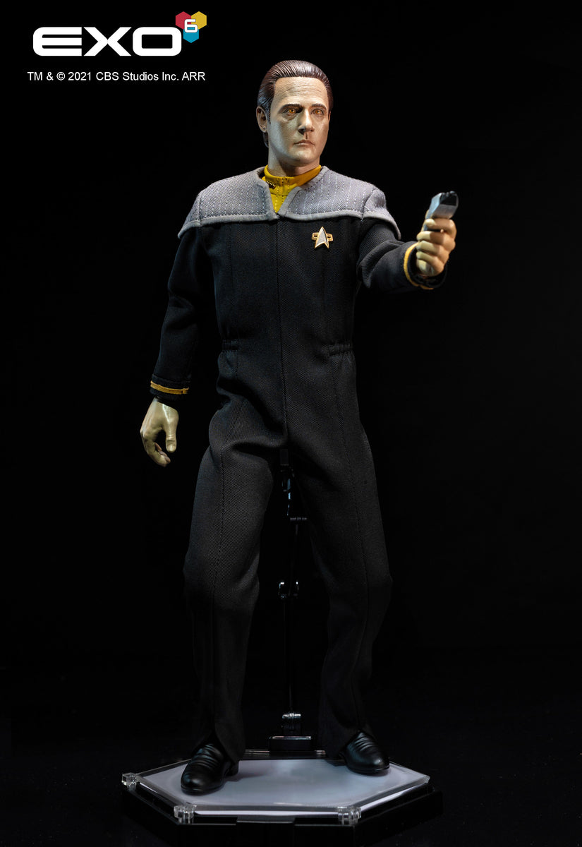 EXO-6 STAR TREK FIRST CONTACT LT COMMANDER DATA 1/6 FIGURE – Cards