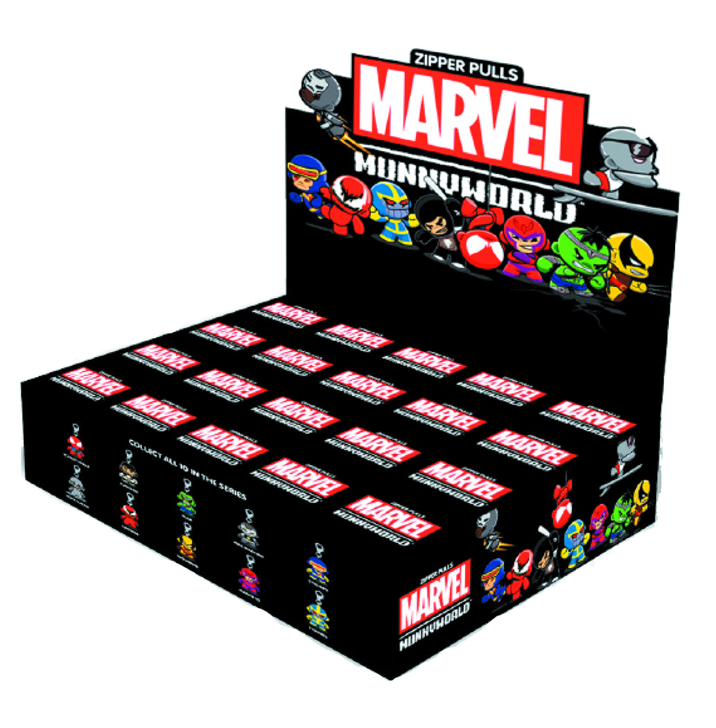 KIDROBOT MARVEL ZIPPERPULL MICRO MUNNYWORLD SERIES 2 *1PC*