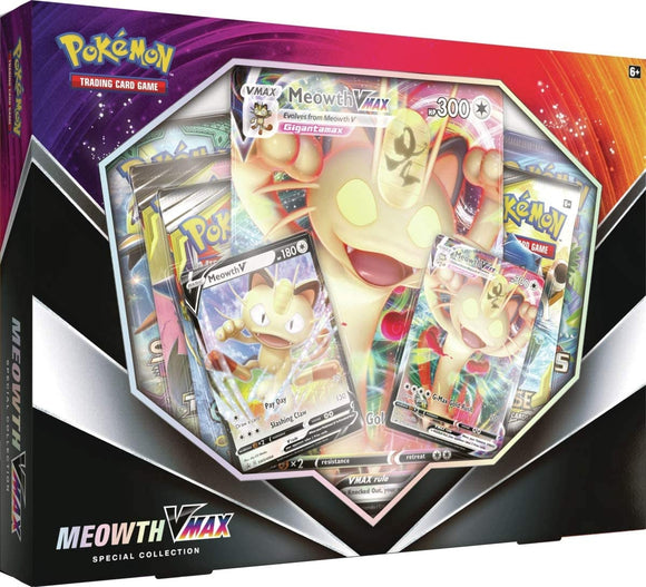 Pokemon Meowth V Max Special Collection