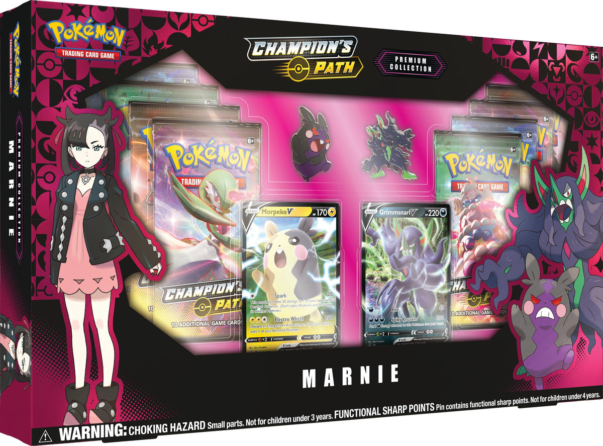 Pokemon Champion's Path Marnie Premium Box (STORE PICK UP ONLY) Cards and Comics Central Pokemon Champion's Path Marnie Premium Box (STORE PICK UP ONLY) Cards and Comics Central