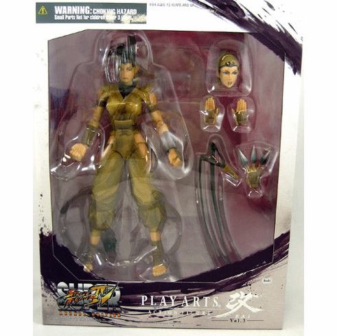  Square-Enix Street Fighter IV Guile Play Arts Kai