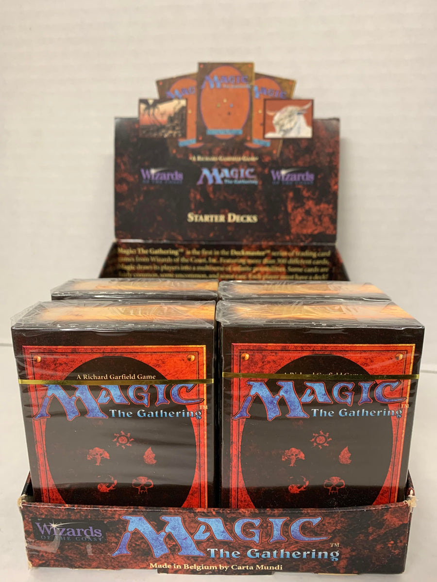 Magic The Gathering Booster Box Blast From The Past: Factory Sealed Magic The Gathering 4th Edition Starter Deck Magic The Gathering Starter Deck Magic The Gathering Booster Box Blast From The Past: Factory Sealed Magic The Gathering 4th Edition Starter Deck Magic The Gathering Starter Deck