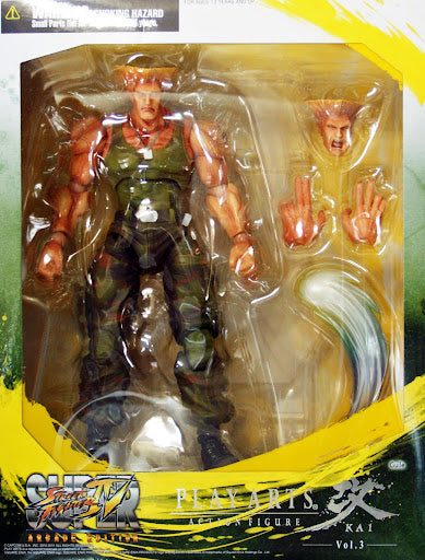 Capcom Street Fighter IV Guile Action Figures Featuring Super Poseable Body