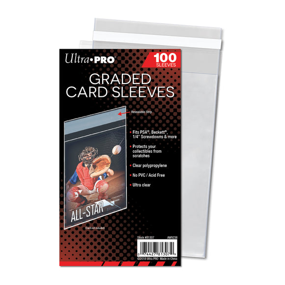 Ultra-Pro Graded Card Sleeves Resealable