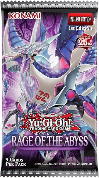 YU-GI-OH! RAGE OF THE ABYSS BOOSTER BOX/PACK – Cards and Comics Central