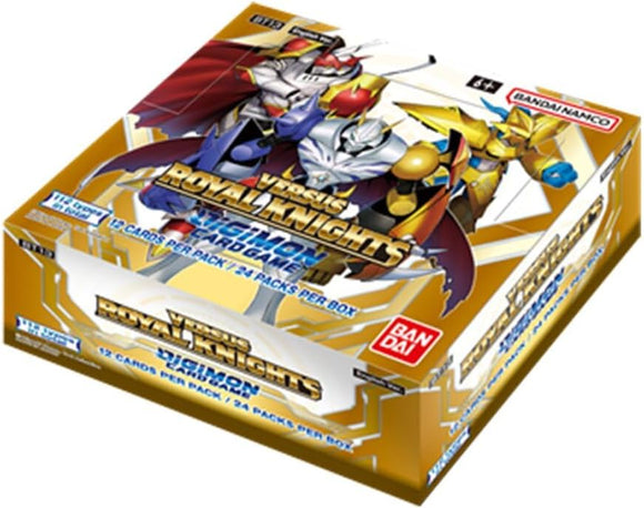 DIGIMON CARD GAME: VERSUS ROYAL KNIGHTS BT-13 BOOSTER BOX