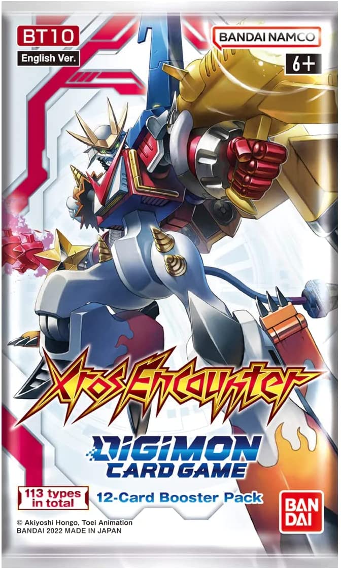 DIGIMON CARD GAME: XROS ENCOUNTER BT10 BOOSTER BOX/ PACK DIGIMON CARD GAME: XROS ENCOUNTER BT10 BOOSTER BOX/ PACK