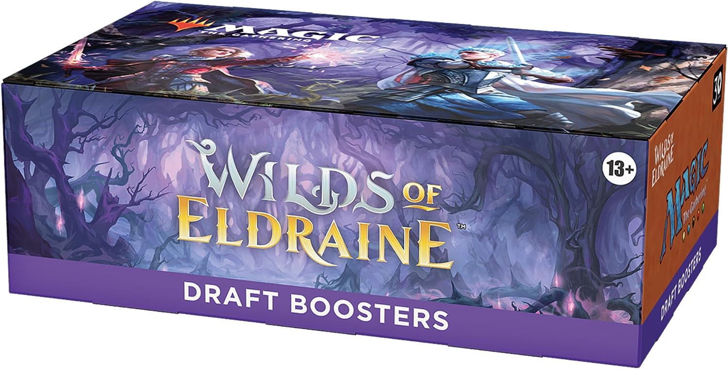 MAGIC THE GATHERING WILDS OF ELDRAINE DRAFT BOOSTER BOX – Cards and Comics  Central