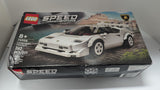 LEGO 76908 SPEED CHAMPIONS LAMBORGHINI COUNTACH 262 PIECES (A) ***DAMAGED BOX***FOR STORE PICKUP ONLY***