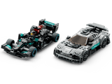 LEGO 76909 SPEED CHAMPIONS MERCEDES-AMG F1 W12 E PERFORMANCE & MEREDES-AMG PROJECT ONE 564 PIECES ***MINOR SHELF WEAR***FOR STORE PICKUP ONLY***