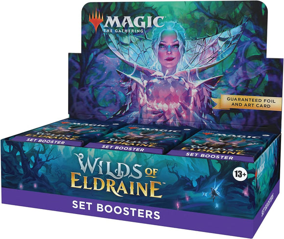 magic the gathering 2019 booster box MAGIC THE GATHERING WILDS OF ELDRAINE SET BOOSTER BOX – Cards and Comics Central