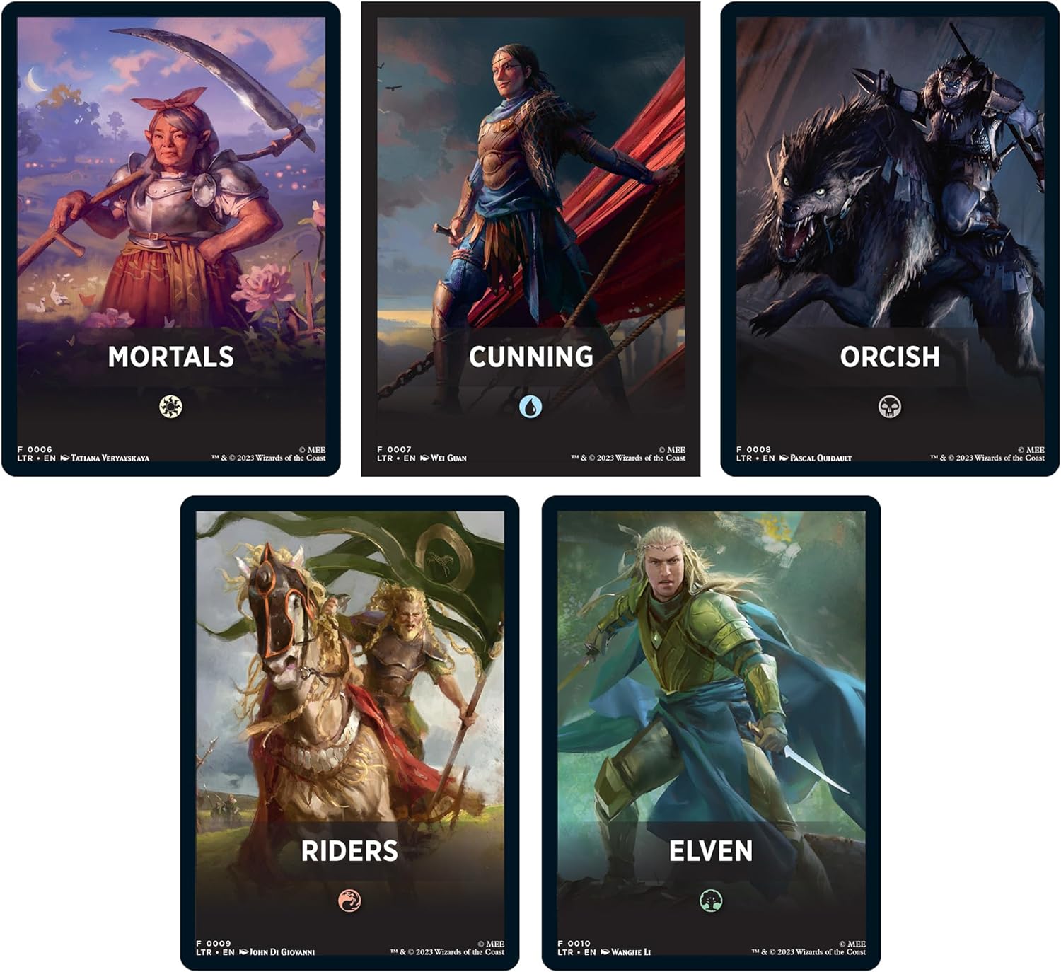 MAGIC THE GATHERING LORD OF THE RINGS TALES OF MIDDLE-EARTH JUMPSTART   Cards and Comics Central