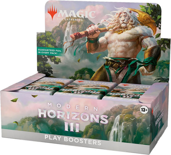 MAGIC THE GATHERING MODERN HORIZONS 3 PLAY BOOSTER BOX/PACK Cards and Comics Central MAGIC THE GATHERING MODERN HORIZONS 3 PLAY BOOSTER BOX/PACK Cards and Comics Central