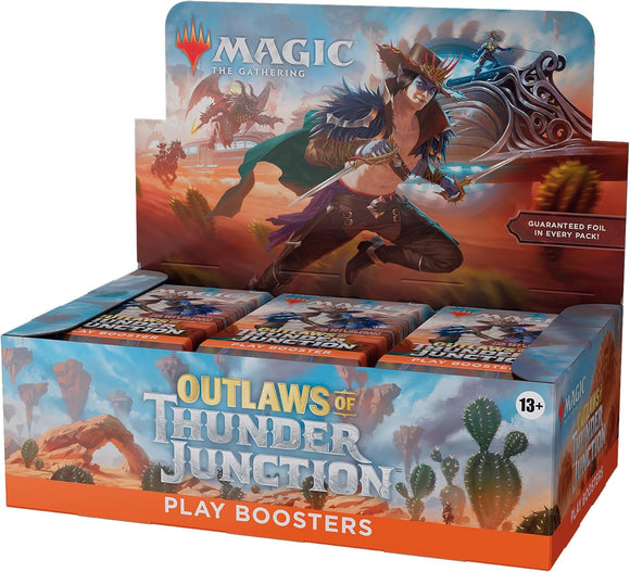 Magic the Gathering: OUTLAWS OF THUNDER JUNCTION PLAY Booster (Pack or Box)