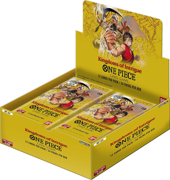 ONE PIECE TCG OP-04 KINGDOMS OF INTRIGUE BOOSTER BOX/PACK