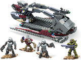 MATTEL MEGA CONSTRUX HALO INFINITE SKIFF INTERCEPT 452 PIECES GNB21 ***BOX SHELF WEAR***FOR STORE PICKUP ONLY***