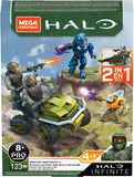 MATTEL MEGA CONSTRUX HALO INFINITE RECON GETAWAY 123 PIECES GNB40 ***BOX DAMAGE***FOR STORE PICKUP ONLY***