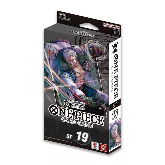 ONE PIECE TCG STARTER DECK ST-19 SMOKER Cards and Comics Central ONE PIECE TCG STARTER DECK ST-19 SMOKER Cards and Comics Central