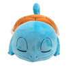 JAZWARES POKEMON SQUIRTLE SLEEPING 18" PLUSH