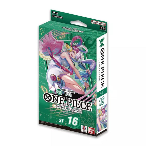 ONE PIECE TCG STARTER DECK ST-16 UTA Cards and Comics Central ONE PIECE TCG STARTER DECK ST-16 UTA Cards and Comics Central