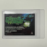 2011 RITTENHOUSE THE GREEN HORNET JAY CHOU AS KATO AUTOGRAPH MOVIE SER1