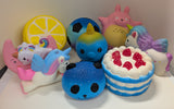 SQUISHY SQUISHIES ASSORTMENT - SLOW RISE - SCENTED *STORE PICK UP ONLY*