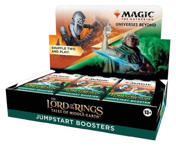 MAGIC THE GATHERING LORD OF THE RINGS TALES OF MIDDLE-EARTH JUMPSTART BOOSTER BOX