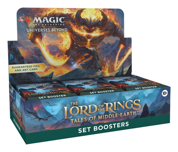 MAGIC THE GATHERING LORD OF THE RINGS TALES OF MIDDLE-EARTH SET BOOSTER BOX