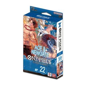 ONE PIECE TCG STARTER DECK ST-22 ACE & NEWGATE – Cards and Comics Central