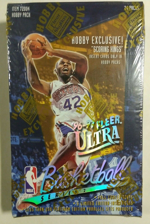 1996/97 FLEER ULTRA SERIES 2 NBA BASKETBALL SKYBOX HOBBY BOX NEW SEALED
