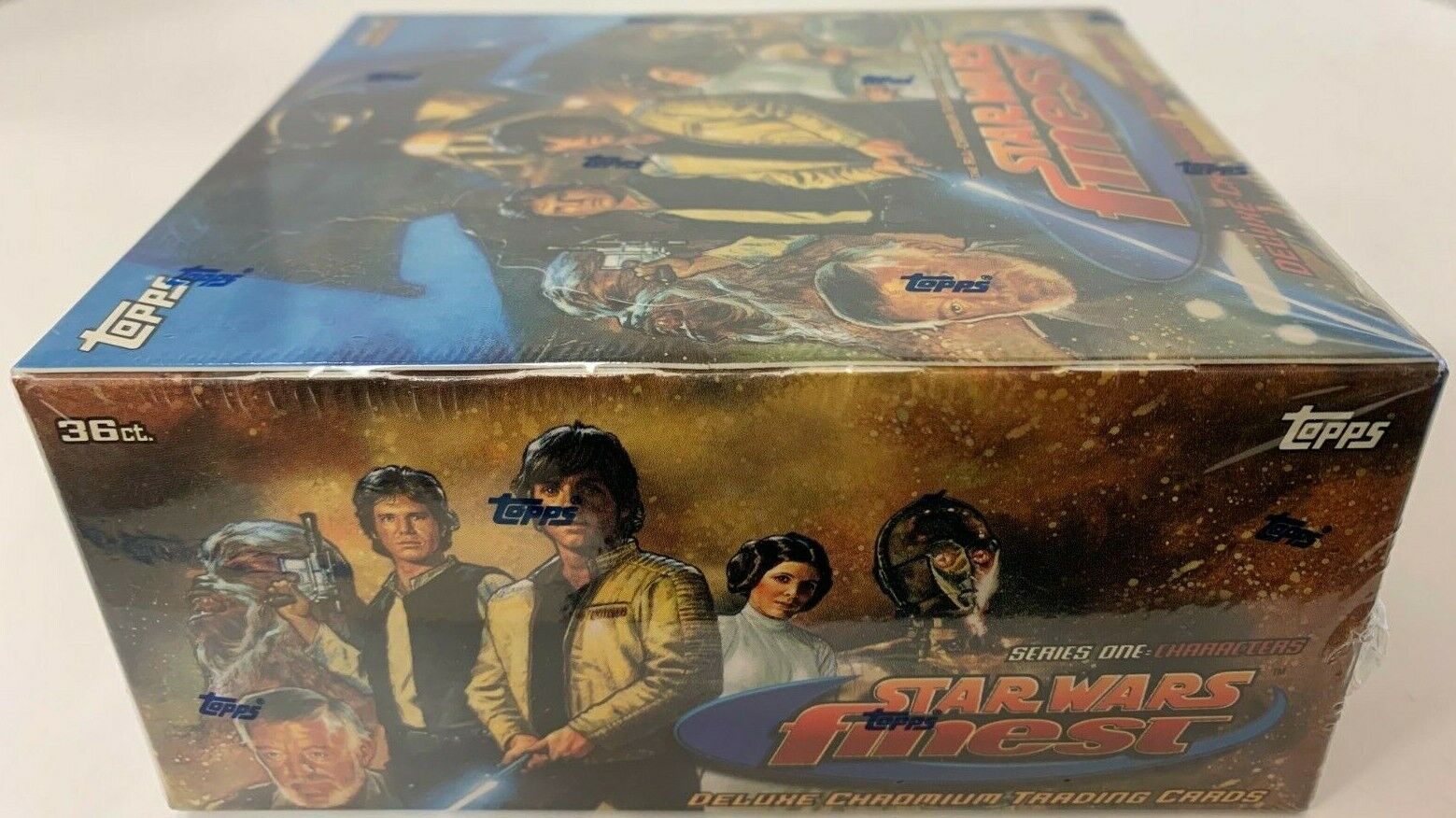 1996 TOPPS STAR WARS FINEST SERIES 1 CHARACTERS DELUXE CHROMIUM