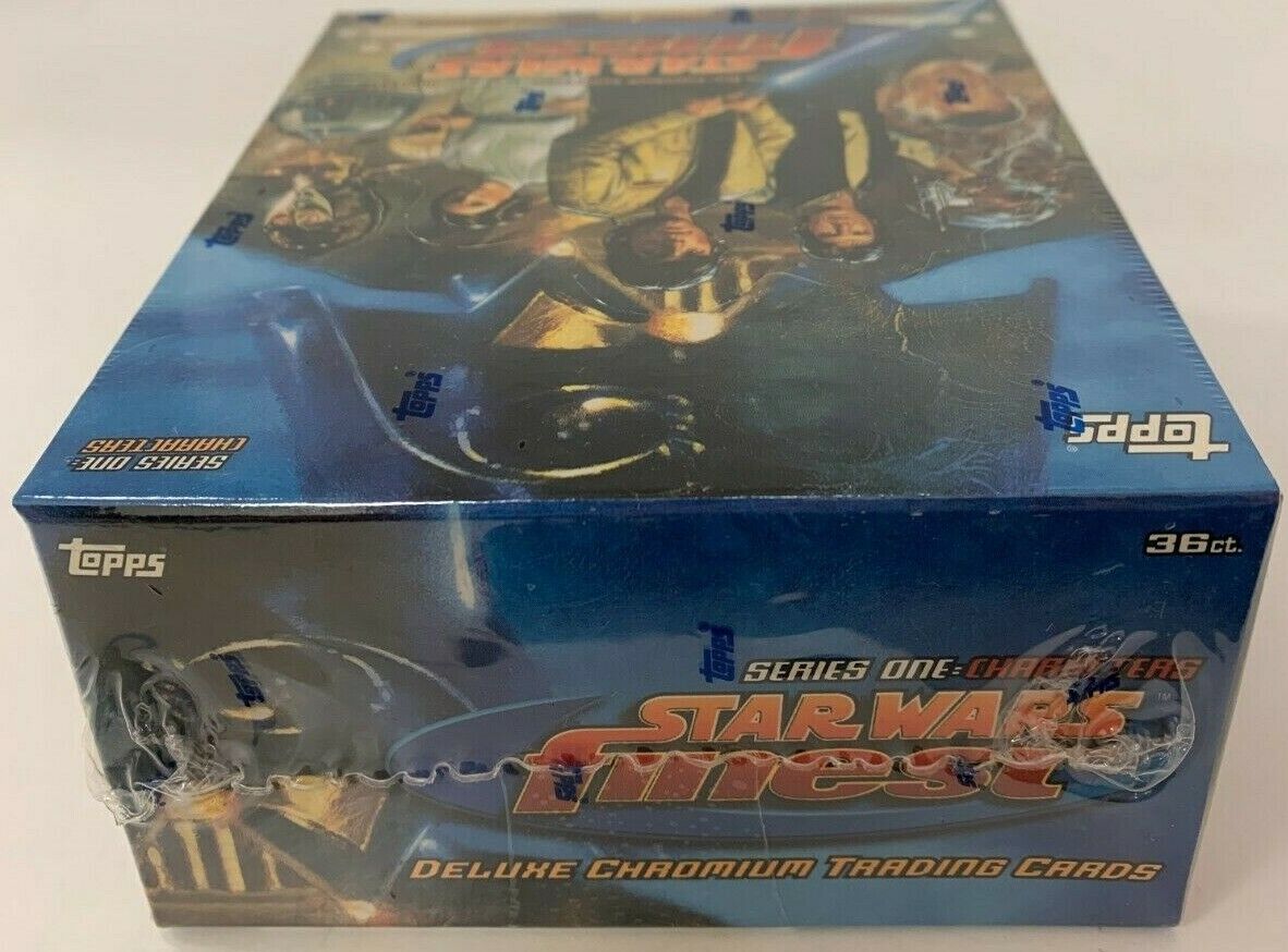 1996 TOPPS STAR WARS FINEST SERIES 1 CHARACTERS DELUXE CHROMIUM