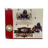 2007 DONRUSS THREADS NFL FOOTBALL HOBBY BOX TOM BRADY PATCH CARD NEW SEALED