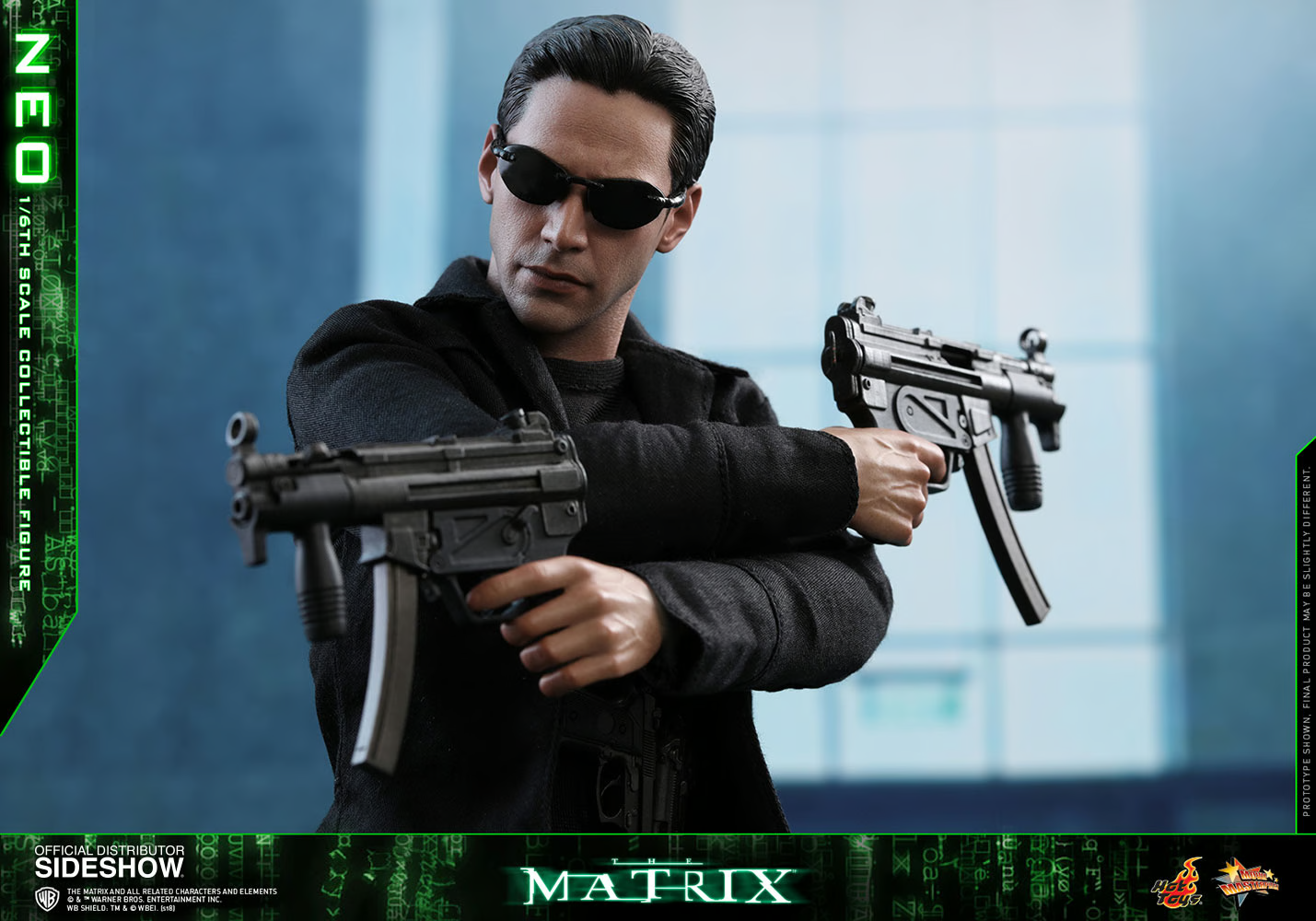 MATRIX NEO HOT TOYS MMS 466 MOVIE MASTERPIECES SERIES 1/6 ACTION