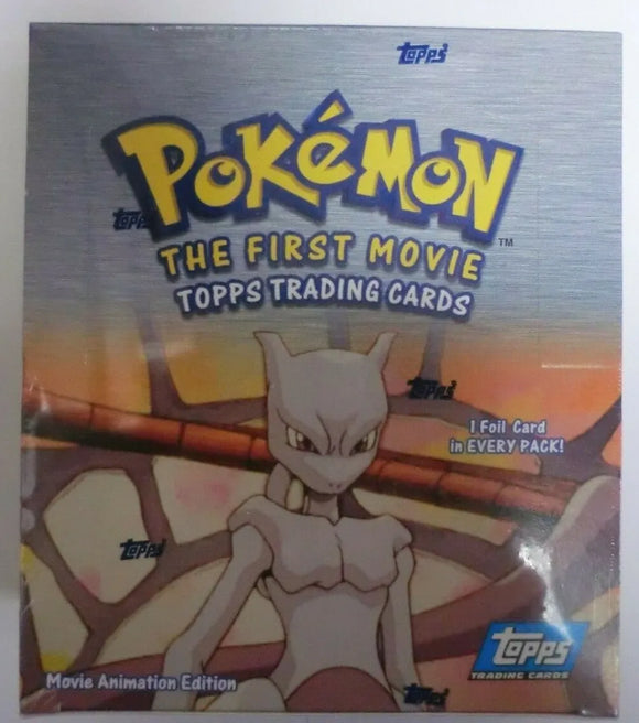 POKEMON TOPPS 1998 FIRST MOVIE TRADING CARD 36 PACK BOOSTER BOX NEW SE Cards and Comics Central POKEMON TOPPS 1998 FIRST MOVIE TRADING CARD 36 PACK BOOSTER BOX NEW SE Cards and Comics Central