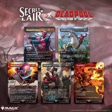 MAGIC THE GATHERING TCG SECRET LAIR DROP SERIES X MARVEL DEADPOOL NON-FOIL 5 CARD SET (STORE PICK UP ONLY)