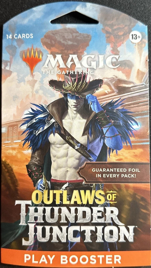 MAGIC THE GATHERING TCG OUTLAWS OF THUNDER JUNCTION SLEEVED BOOSTER PACK (STORE PICK UP ONLY)