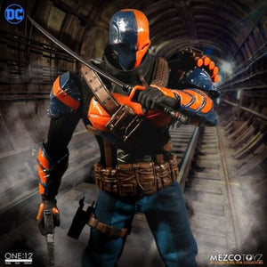 MEZCO ONE-12 COLLECTIVE DC COMICS DEATHSTROKE ACTION FIGURE NEW SEALED U.S.