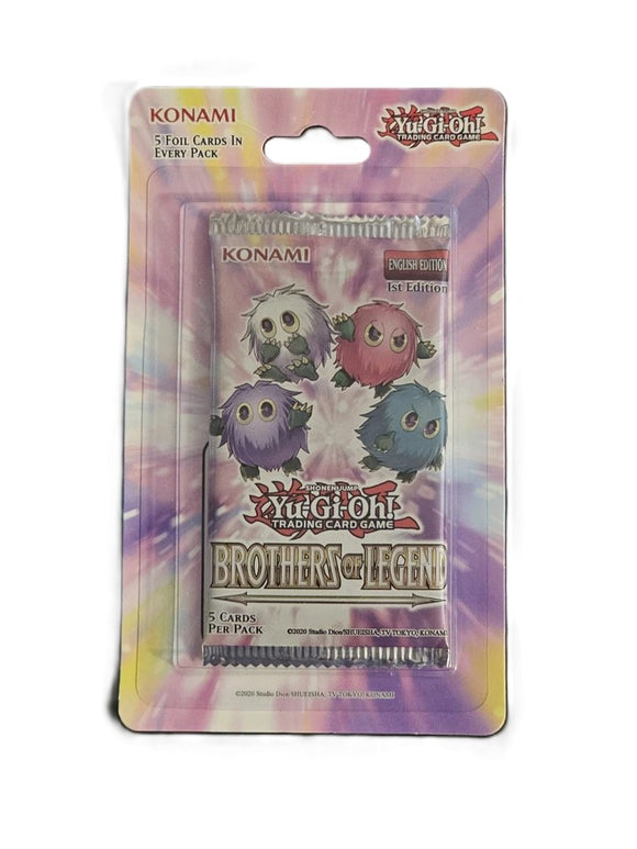 YU-GI-OH! TCG BROTHERS OF LEGEND BLISTER BOOSTER PACK (STORE PICK UP ONLY)